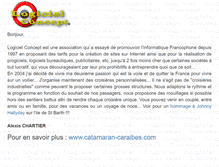 Tablet Screenshot of logicielconcept.com